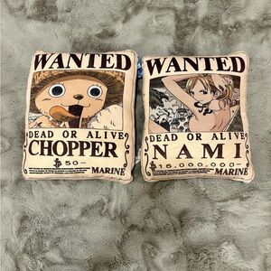 Wanted Miniso Anime poster cushions BNWT